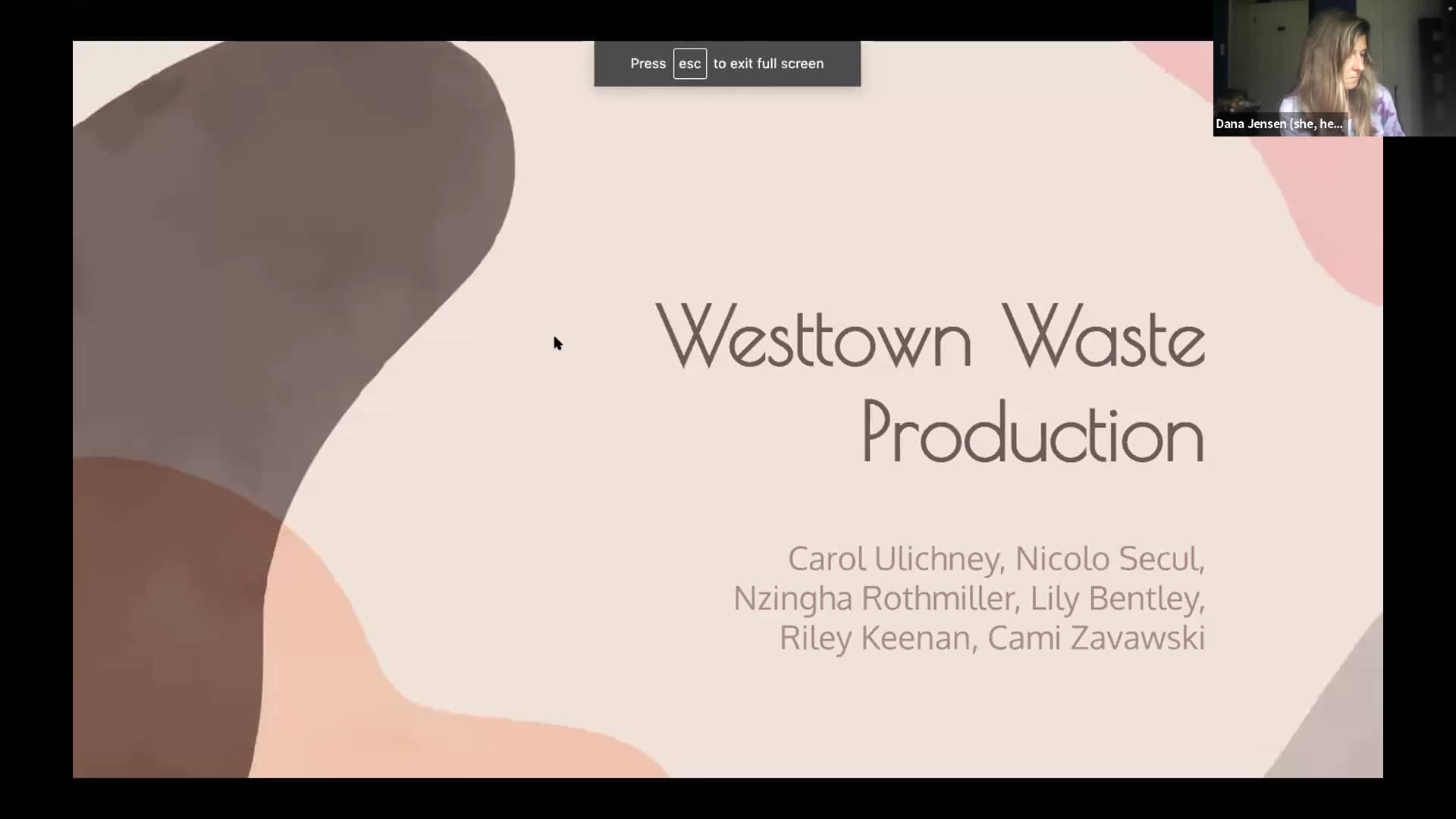 Westtown Waste Production on Vimeo