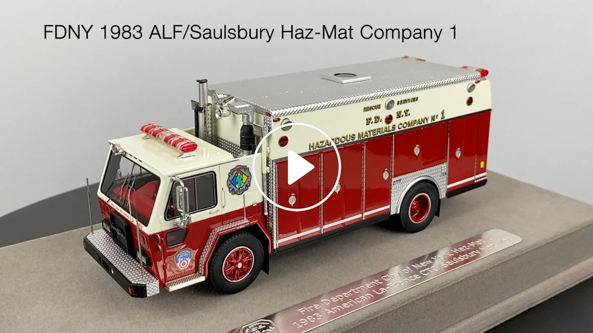 Fire Replicas FDNY 1983 ALF CTC/Saulsbury Haz-Mat 1