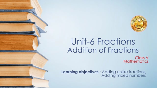 Addition of fractions