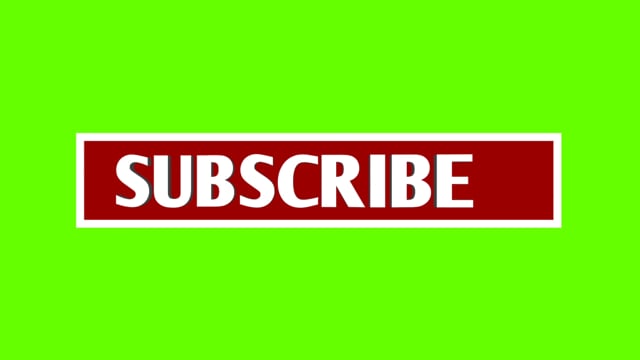 Green Video, Subscribe Button, Youtube. Free Stock Video - Pixabay