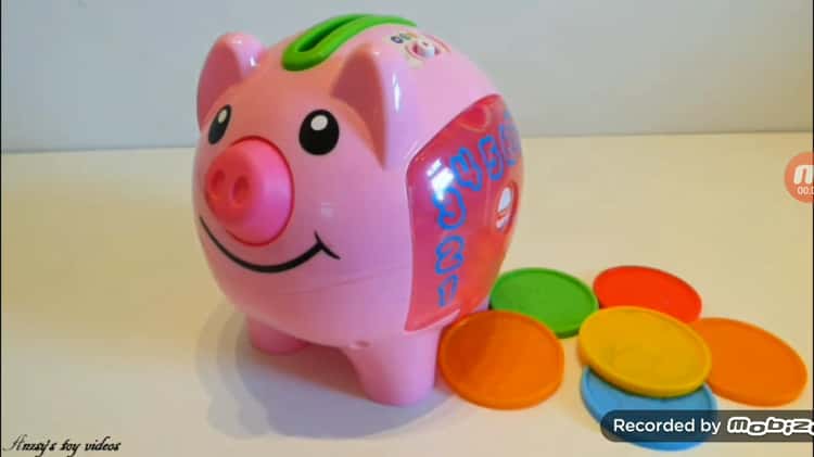 Fisher Price Laugh and Learn Piggy Bank toy 