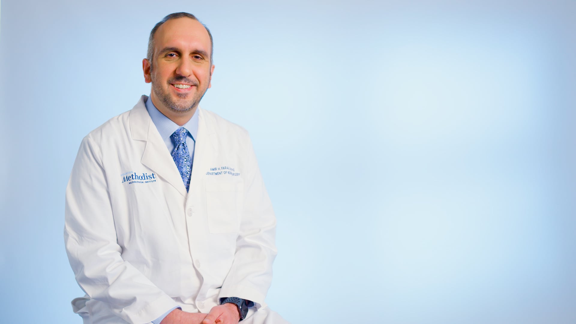 About me video of Dr. Amir H. Faraji