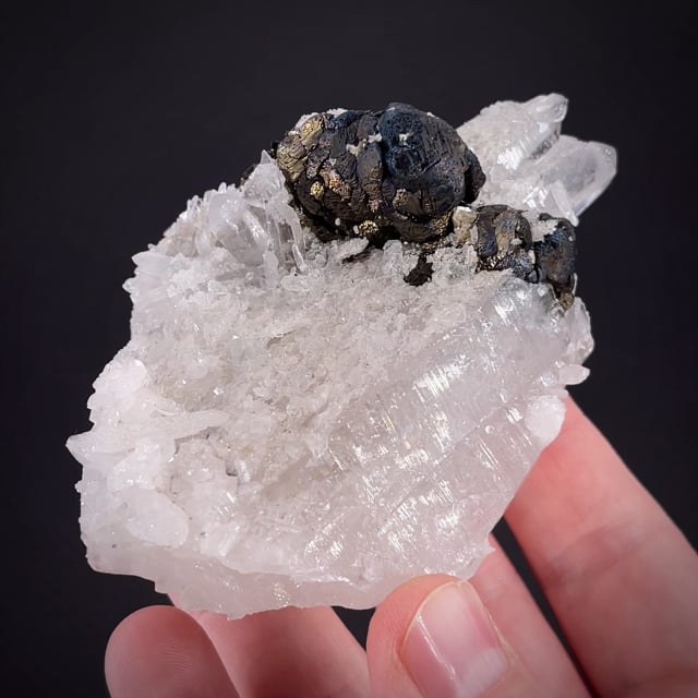 Stannite & Quartz (large crystals! circa 1990s) ex Smale | Yaogangxian ...