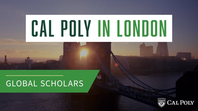 Cal Poly in London: Global Scholars