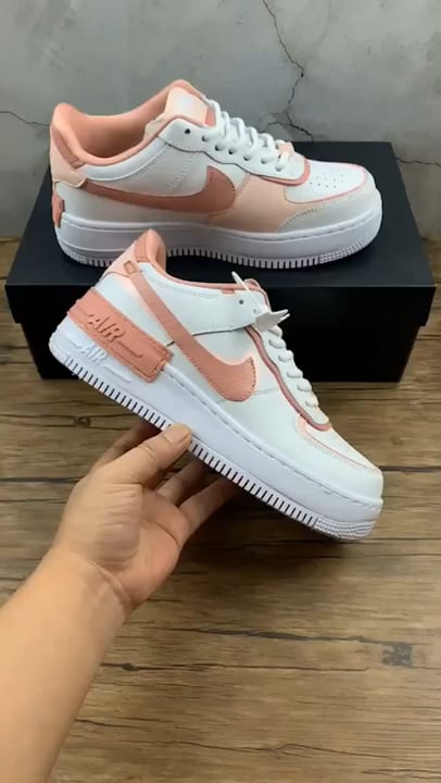 air force 1 shadow summit white pink