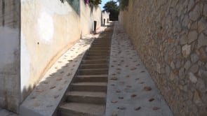 Acabades les escales del carrer Vilabertran