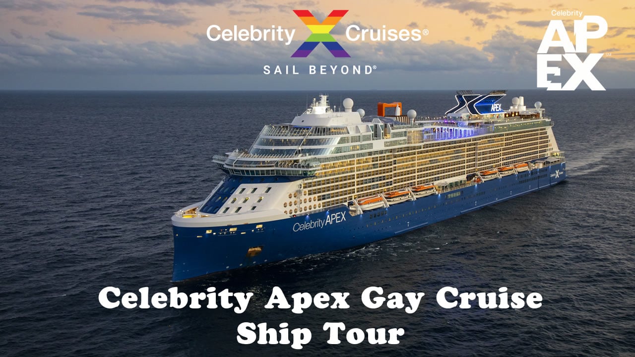 Celebrity Apex Gay Cruise - Ship Tour - HappyGayTravel.com