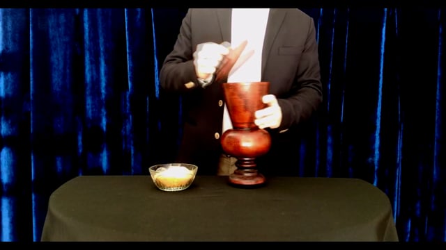 Orange and Rice Vase by Sorcier Magic Merchant of Magic
