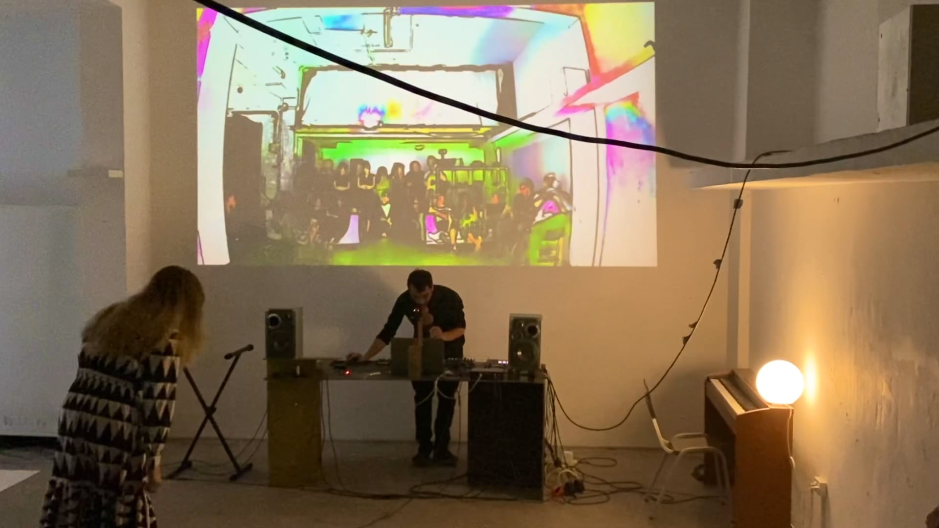 "Particle" performance with Anastasia Dobrushkin