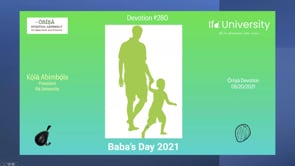 #280 Baba’s Day 2021