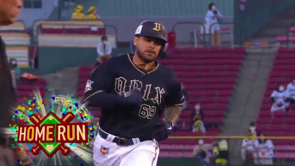 【3回表】バファローズ・ロメロ 今季第3号ソロホームランで貴重な追加点を挙げる!! 2021/6/21 E-B