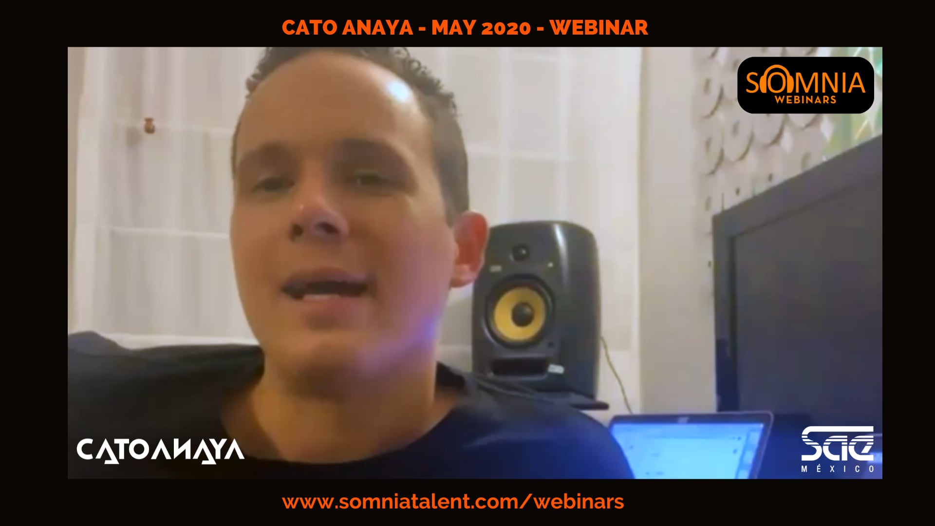 SOMNIA - SAE - Webinar Cato Anaya