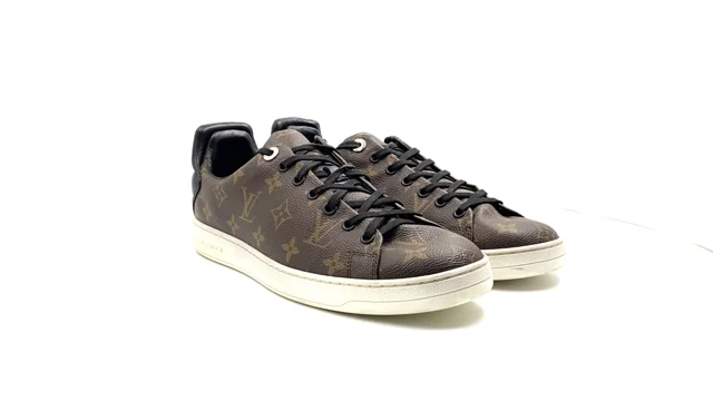 Louis Vuitton Men's Brown Monogram Canvas Frontrow Sneaker