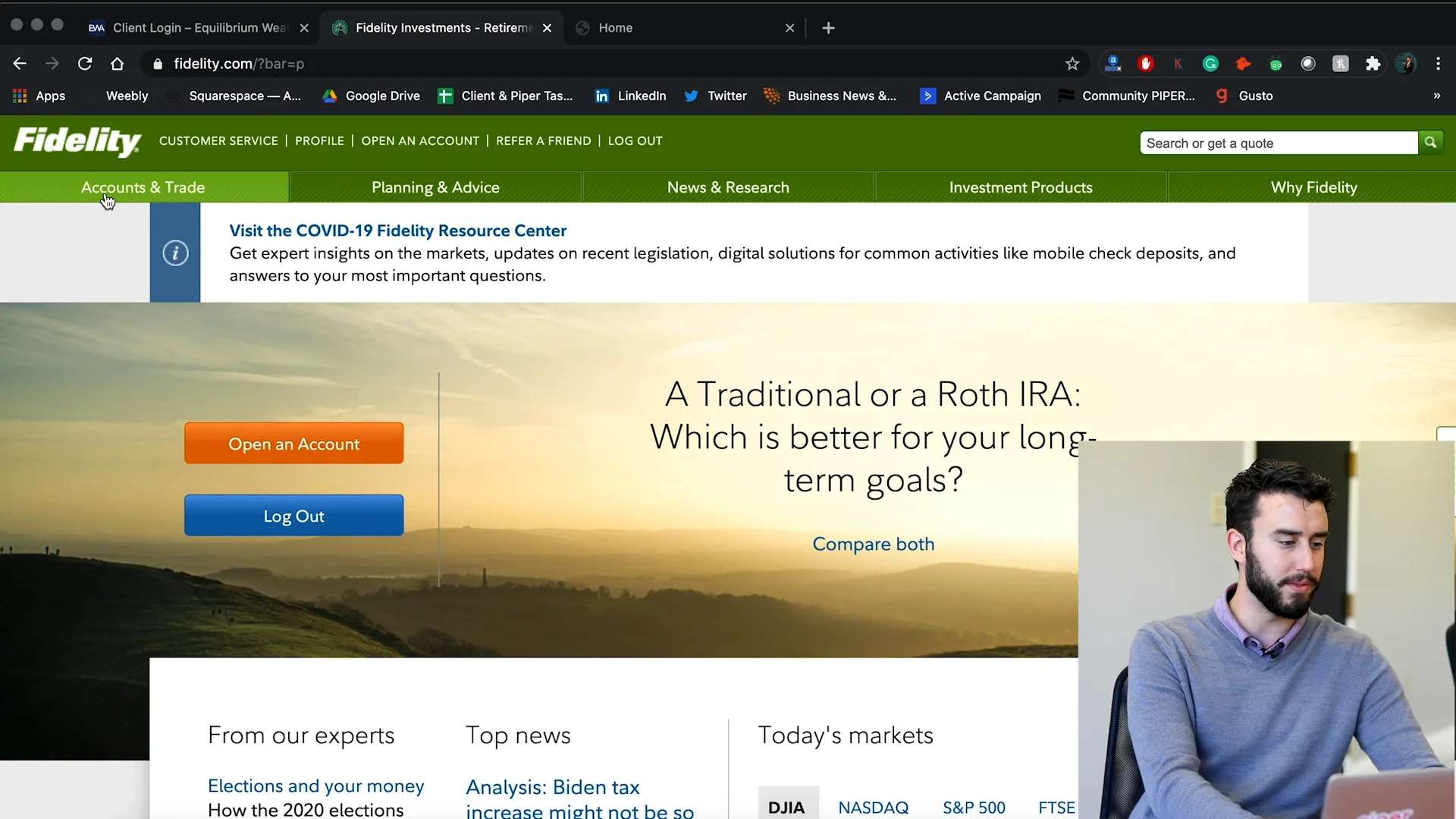 Client Online Portal on Vimeo