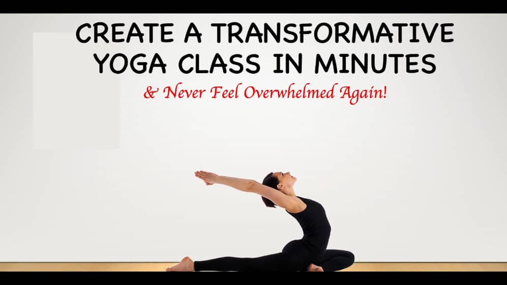 No Prep Yoga Plans Create A Transformative Yoga Class In Minutes