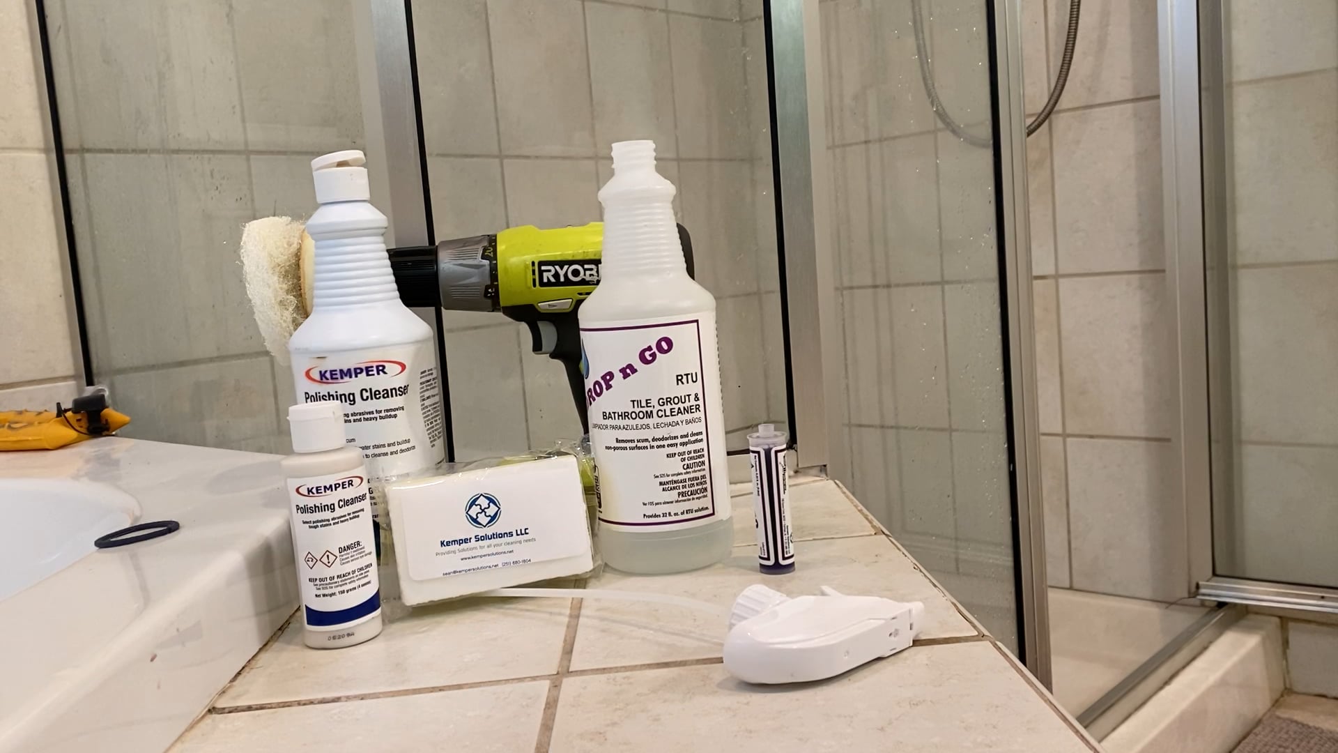 Drop n Go shower cleaning on Vimeo