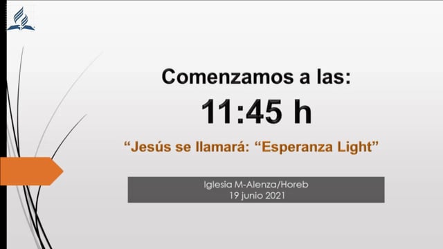 Jesús se llamará: "Esperanza light"