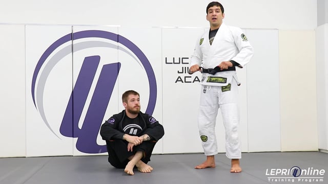 Spider Guard with Lasso Escape to Leg Drag to Side Control or Back Take