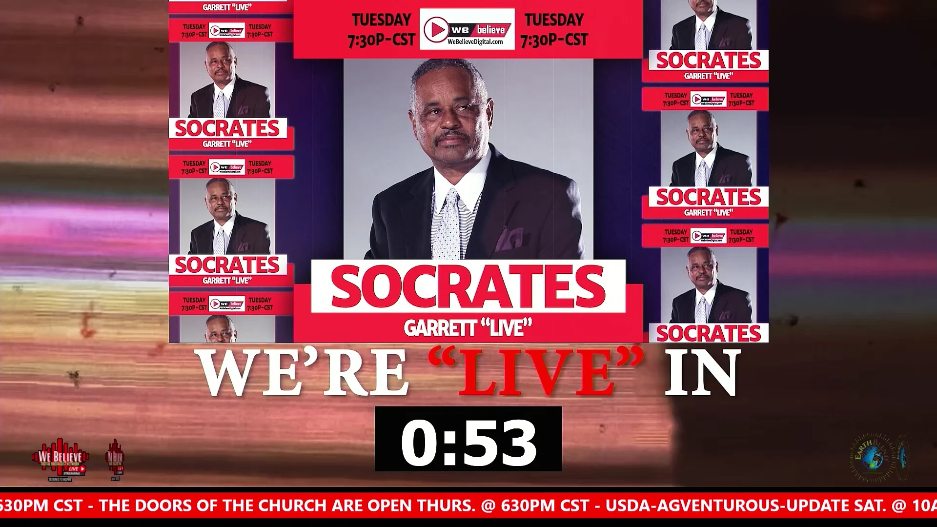 SOCRATES GARRETT LIVE GUEST NAPOLEON EDWARDS PASTOR DWAYNE PICKETT