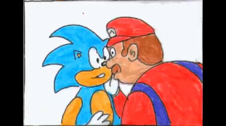 Mario X Sonic Kiss 0112