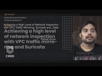 Achieving a high level of network inspection with VPC traffic mirroring and Suricata