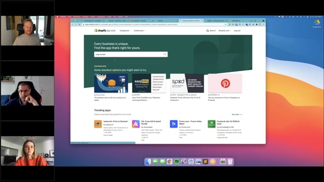 Shopify Content- & Landing Pages mit Jonas 22.06.21