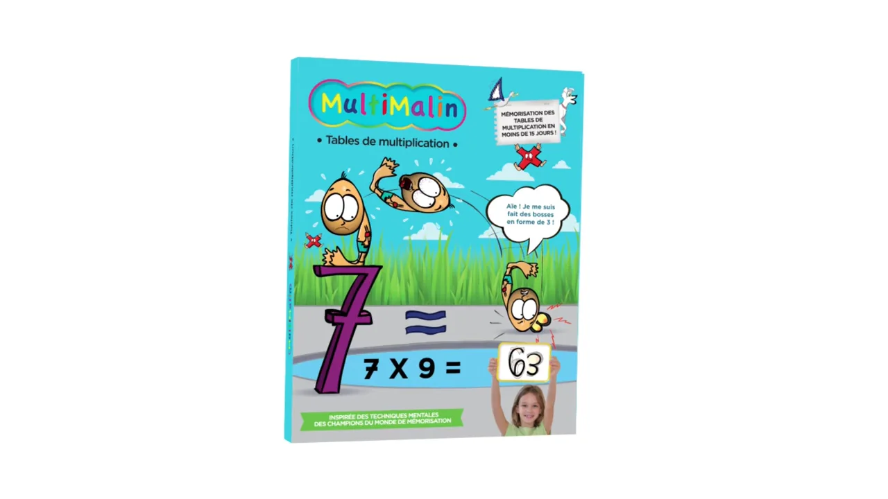 Présentation du coffret Multimalin tables de Multiplication