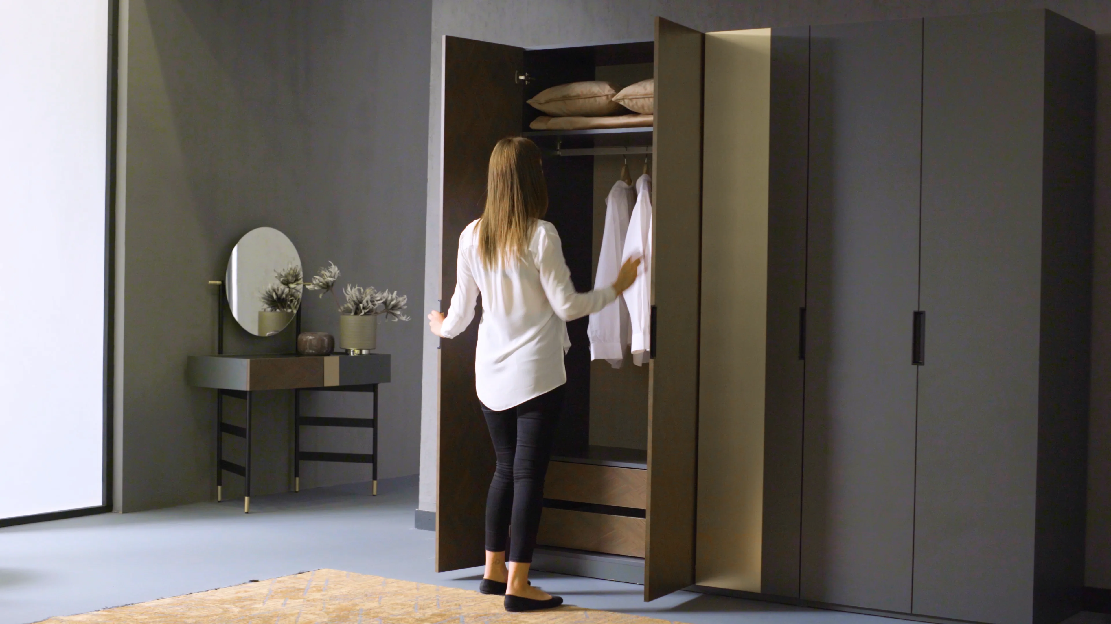 Dorian Dolap, 226,4x222 cm (GxY) | Enza Home