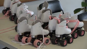 El nou club de patinatge compta amb una setantena de participants