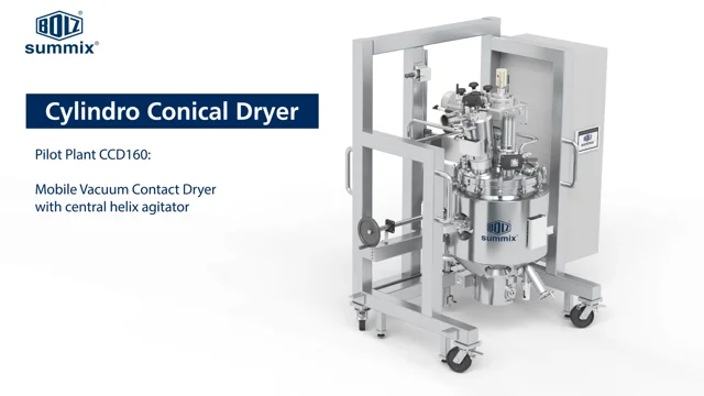Cylindro Conical Dryer - HEINKEL Drying & Separation Group