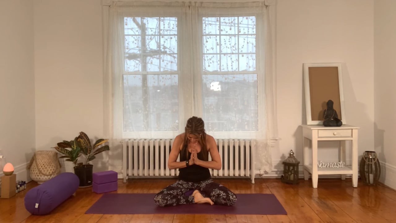 Jour 9. Cours de yoga - Paix intérieure avec Martine Belcourt (44 min)