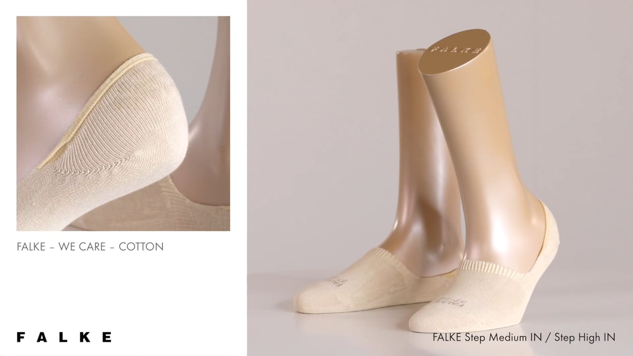 Mens 1 Pair Falke Invisible Step Shoe Liners In 4 Colours Dark Navy 39 - Foto 5