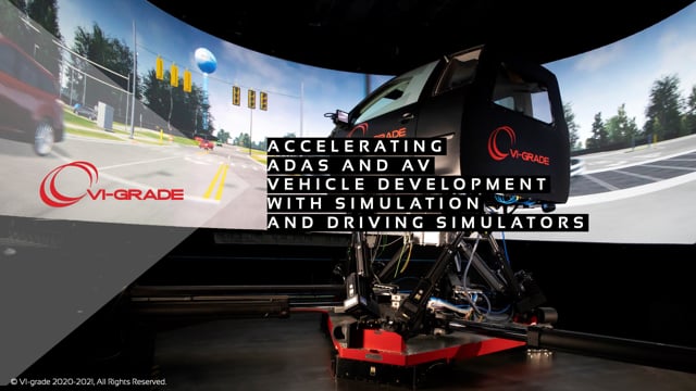 Accelerating ADAS and AV development with driving simulators