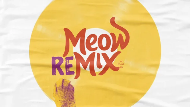 Meow mix logo sale