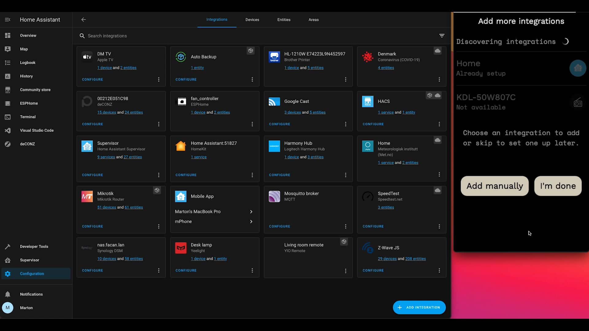YIO Remote Home Assistant integration on Vimeo