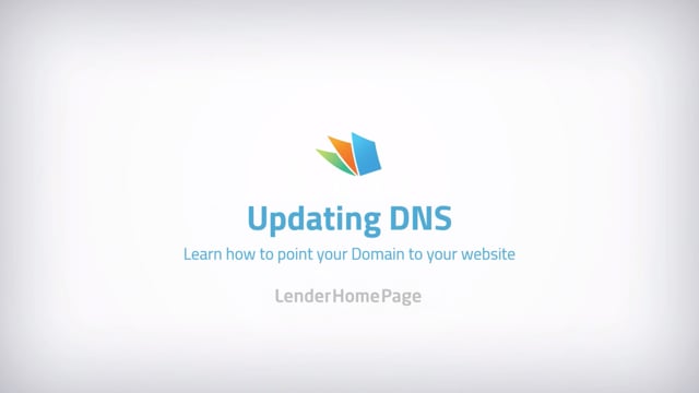 Updating DNS - Going Live