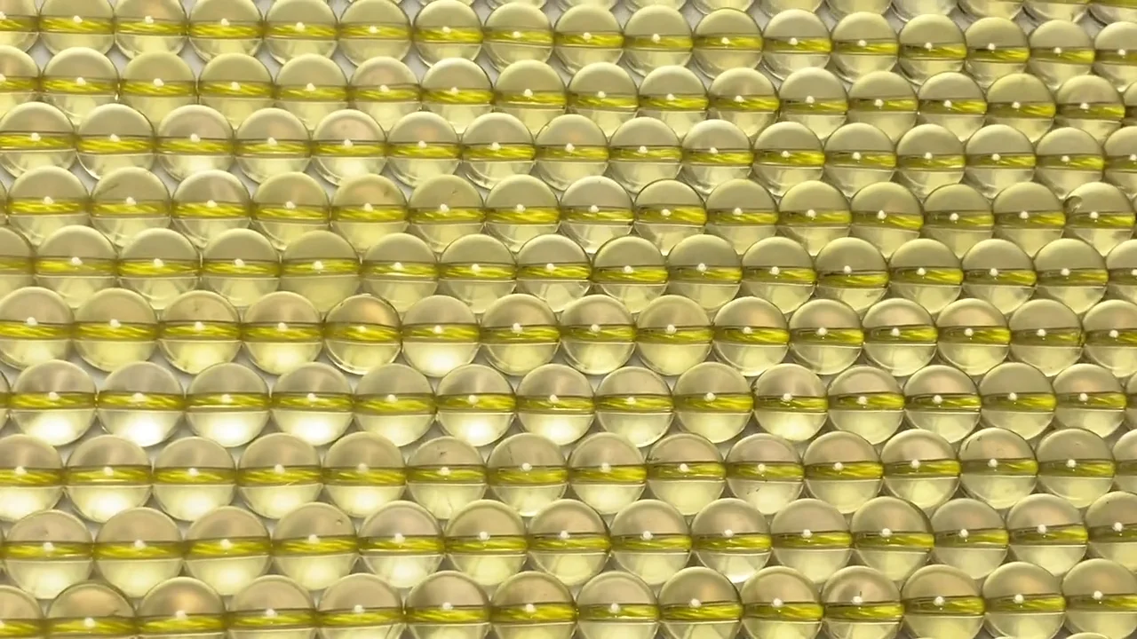 レモンクォーツ ラウンド8mm 1連｜天然石ビーズの卸問屋・通販ケンケン