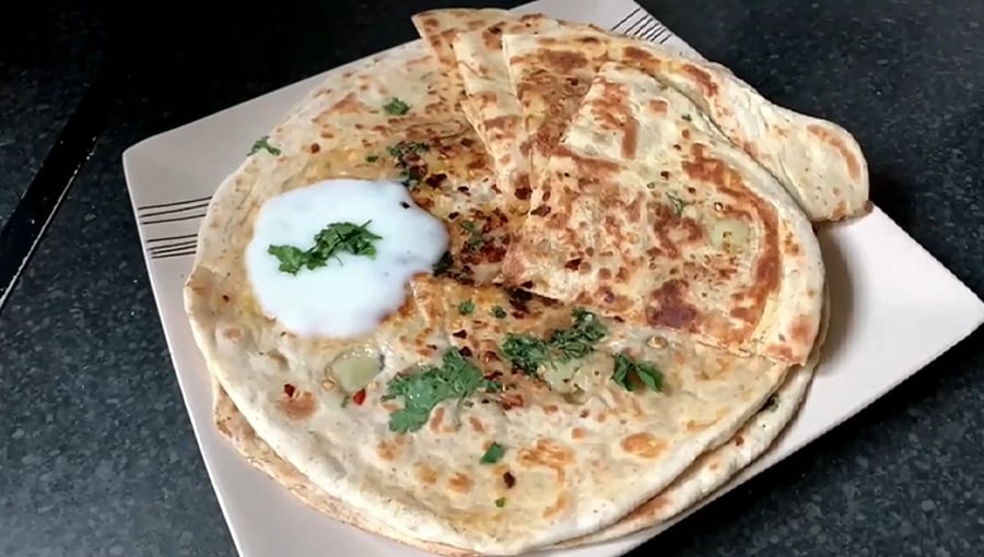 Potato Naan Recipe or What to Do If You Are Tired of Regular Bread