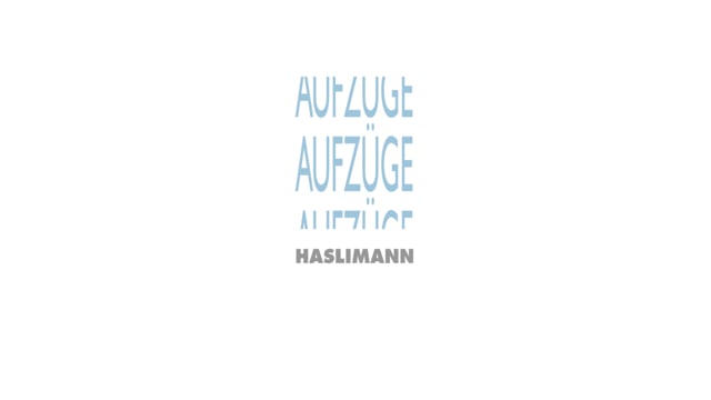 Haslimann Aufzüge AG – Cliquez pour ouvrir la vidéo