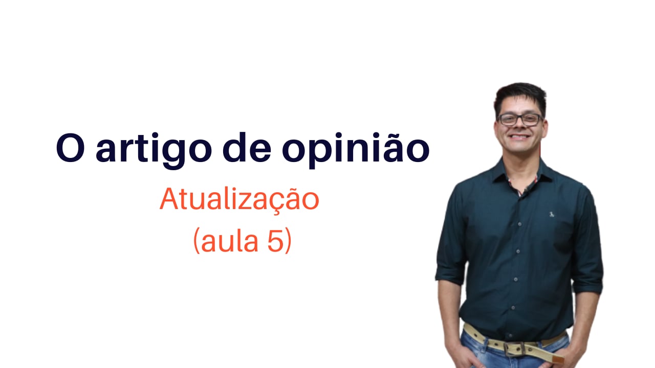 O Artigo de Opinião
