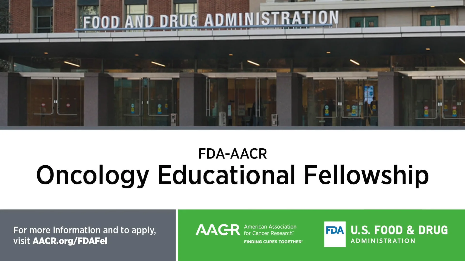 FDA-AACR Oncology Educational Fellowship | Policy and Advocacy | AACR