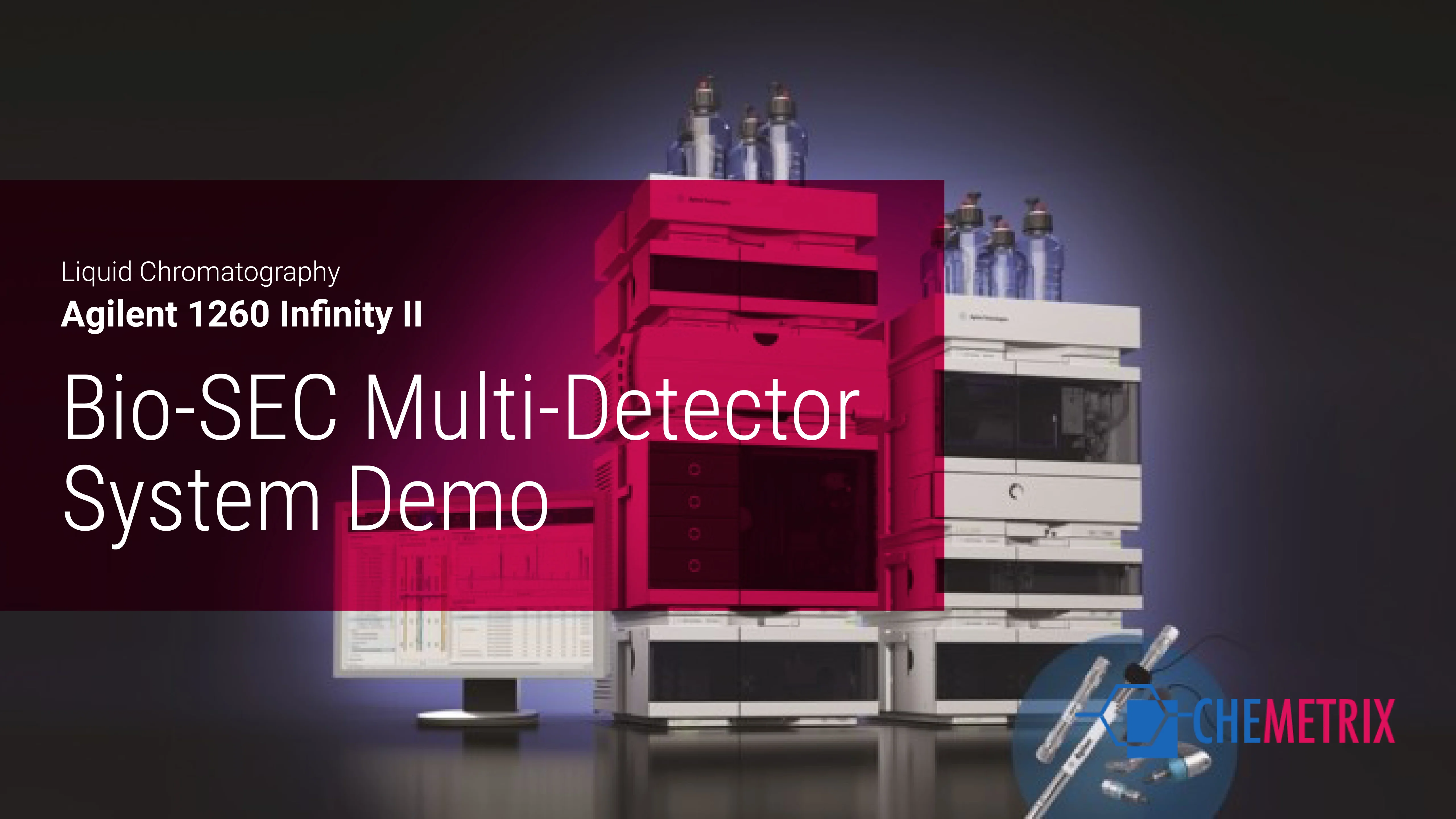 Agilent 1260 Infinity II BioSEC MultiDetector System Demo on Vimeo