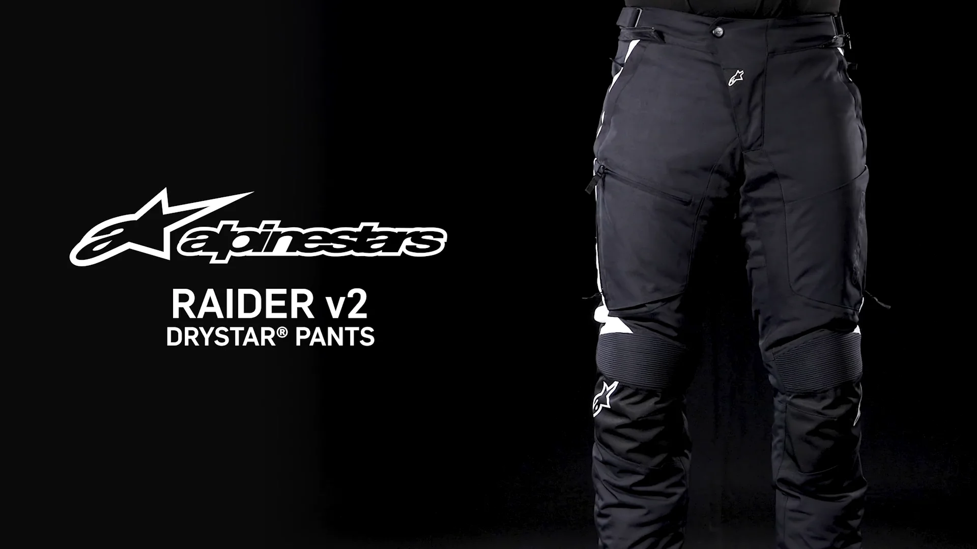 Andes Air Drystar® Pants - BLACK ADVENTURE Pants | Alpinestars