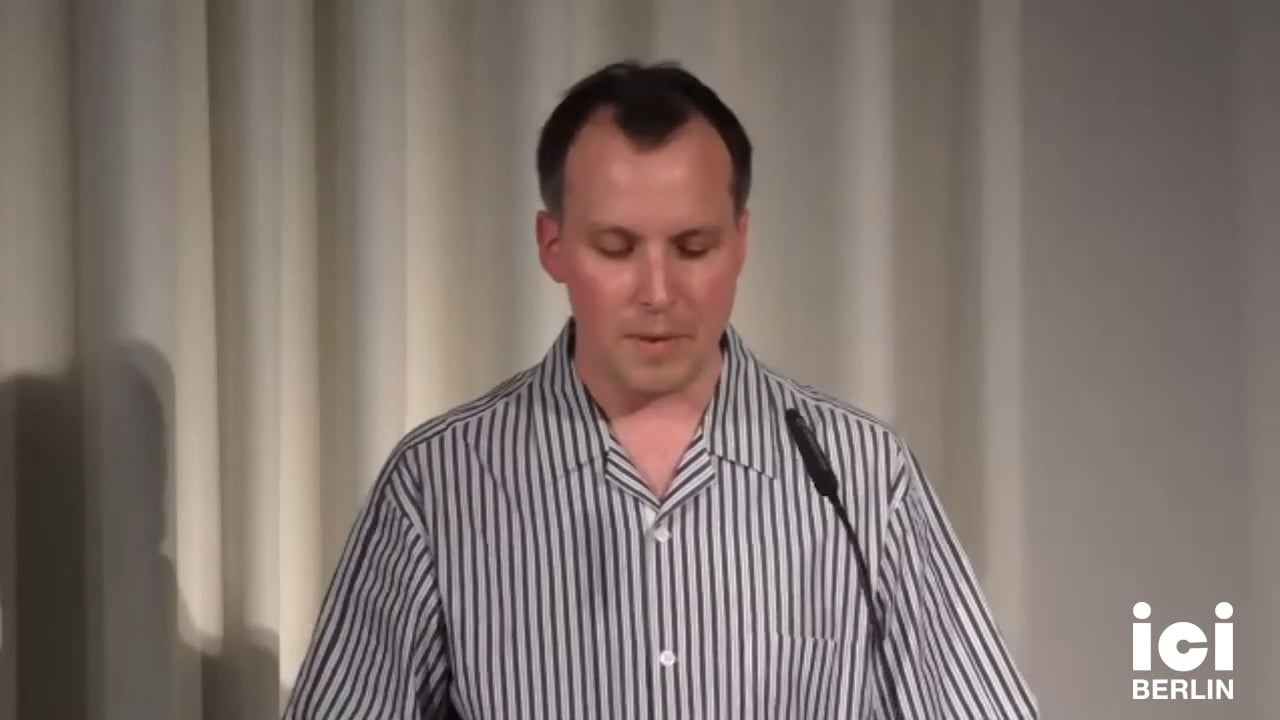 General Introduction by Ben Nichols (Day 1)