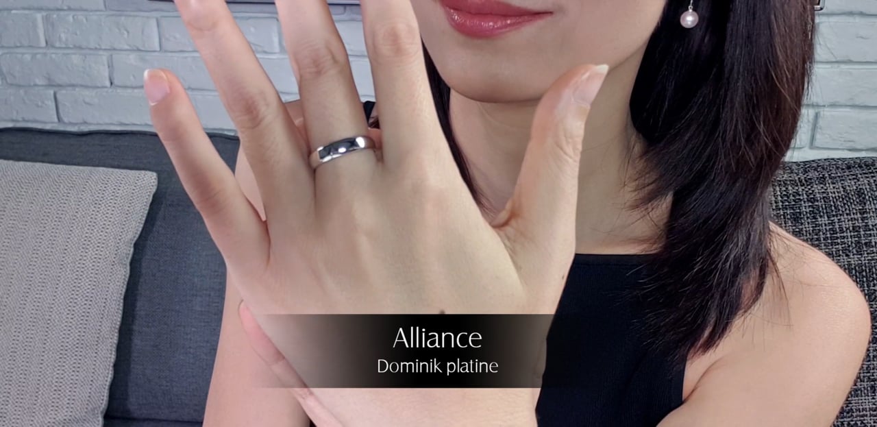 Alliance Dominik - Platine & Diamants | Gemperles