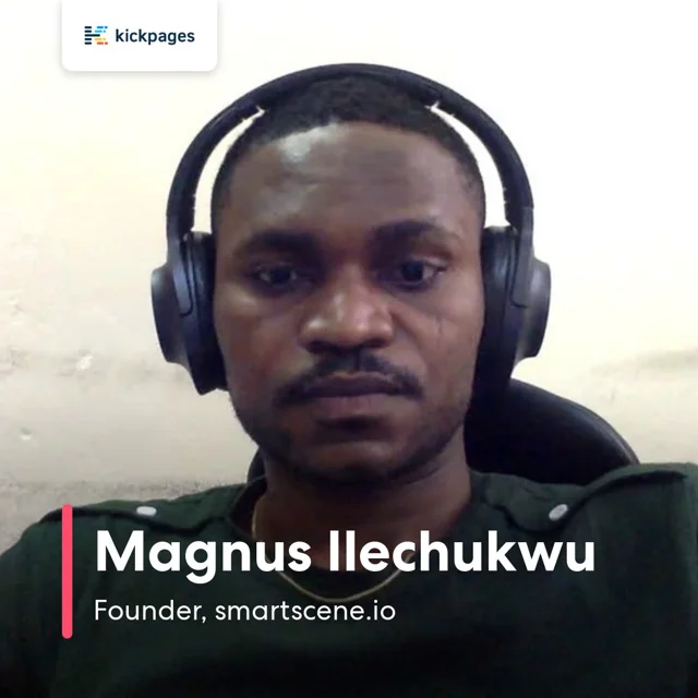 Magnus Ilechukwu Kickpages Customer Story