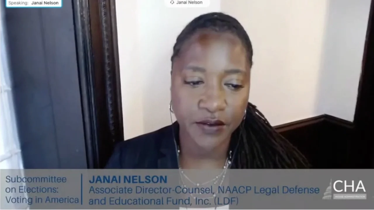 Janai Nelson Testifies Before the House Committee on House Administration s Subcommittee Elections on Threats to Voting Rights