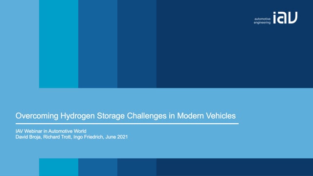 Overcoming hydrogen storage challenges in modern vehicles
