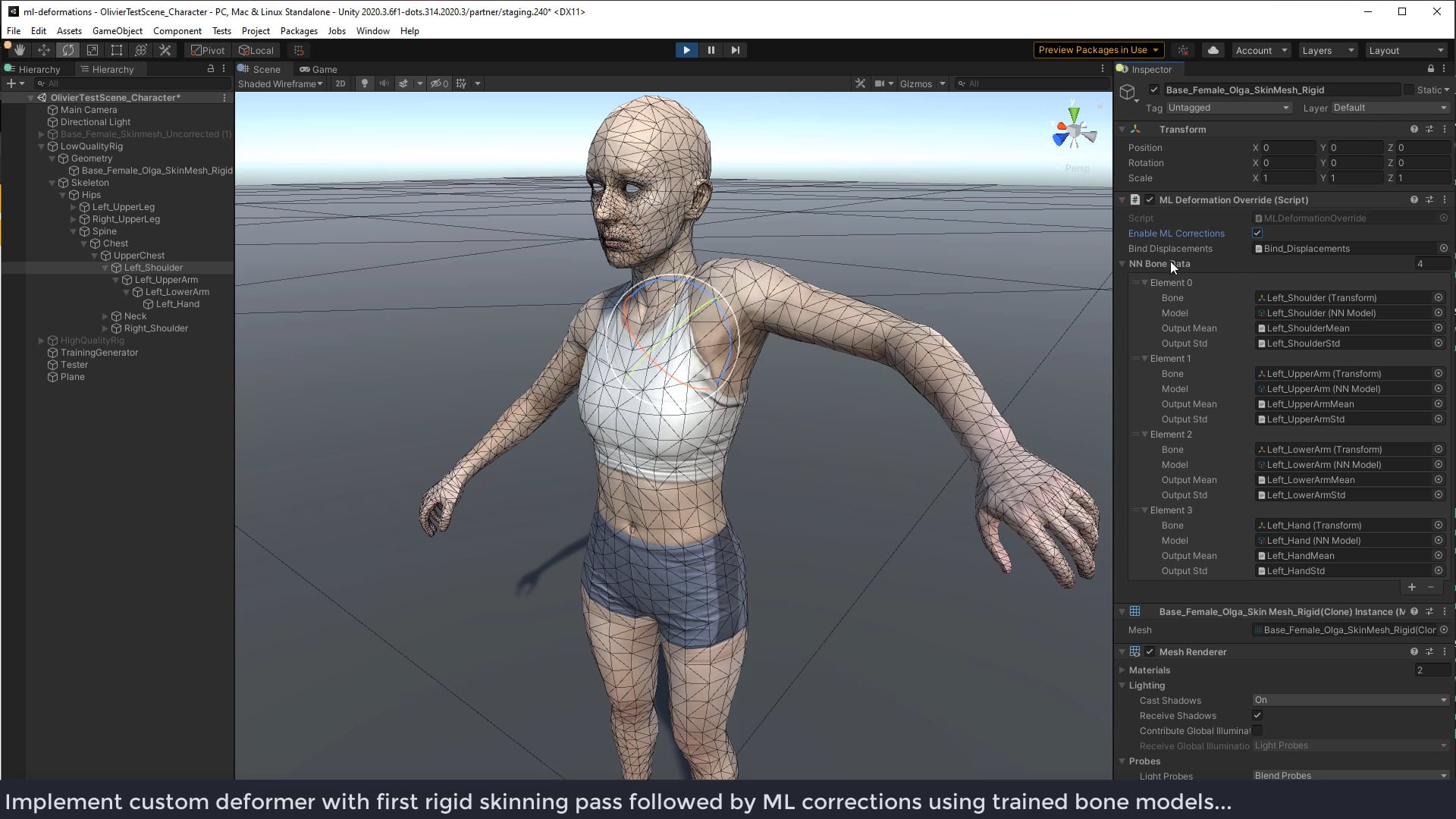 ML Custom Deformer in Unity on Vimeo