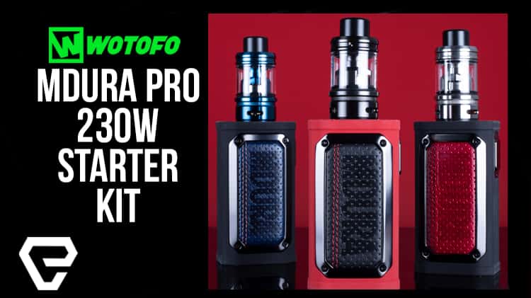 Vape Product Review: Wotofo MDURA PRO 230W Starter Kit on Vimeo